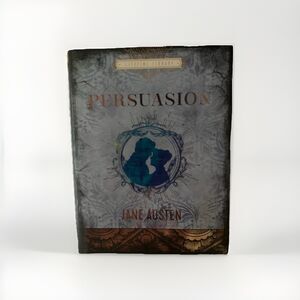 PERSUASION by Jane Austen Unabridged Hardcover Classic Literature Book Slipcase